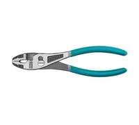 TOTAL - Pinza Regolabile Antiscivolo | 200 mm | Per Tenere Pezzi | Manico Ergonomico Antiscivolo | Realizzata in Cromo Vanadio | Manico in Plastica