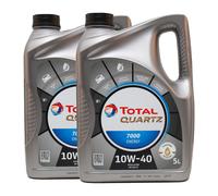 TOTAL Quartz 7000 Energy SAE 10W-40 Olio Motore VW 501 01, VW 505 00, 2x5 Litri