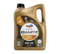 TOTAL Quartz 9000 Energy SAE 0W-40 Olio Motore MB 229.5, VW 502 00, 5 Litri
