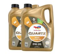 Total quartz 9000 Future GF6 SAE 0W-20 Olio Motore Api Sp, Ilsac GF-6A, 2x5 Lt.