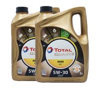 Total quartz 9000 NFC SAE 5W-30 Olio Motore Ford WSS-M2C913-D, 2x5 Litro