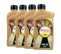 Total quartz 9000 NFC SAE 5W-30 Olio Motore Ford WSS-M2C913-D, 4x1 Litro