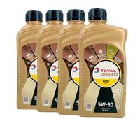 Total quartz 9000 NFC SAE 5W-30 Olio Motore Ford WSS-M2C913-D, 4x1 Litro