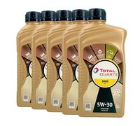 Total quartz 9000 NFC SAE 5W-30 Olio Motore Ford WSS-M2C913-D, 5x1 Litro