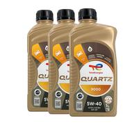TOTAL Quartz 9000 Olio motore 5W-40 Olio sintetico Olio 1L 2198277 per AUDI R