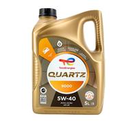 TOTAL Quartz 9000 SAE 5W-40 Olio Motore MB 229.5 RN0700 VW 505 00, 5 Litri
