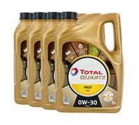 Total quartz Ineo Fde SAE 0W-30 Olio Motore Ford WSS-M2C950-A, 4x5 Litro