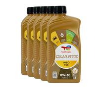 Total quartz Ineo Fde SAE 0W-30 Olio Motore Ford WSS-M2C950-A, 5x1 Litro