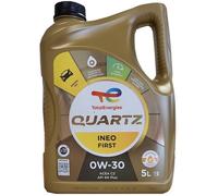 Total Quartz INEO First 0W-30 5 Litri PSA B71 2312 ACÉA C2 Olio Motore