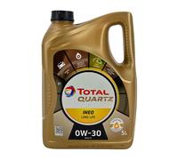 Total quartz Ineo Lunga Vita SAE 0W-30 Olio Motore BMW LL-04, VW 504 00, 5 Litro