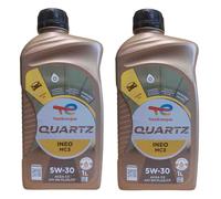 Total Quartz Ineo Mc3 5w-30 Olio Motore Progettato Per Alte Prestazioni 2 Litri