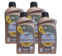 Total Quartz Ineo Mc3 5w-30 Olio Motore Progettato Per Alte Prestazioni 4 Litri