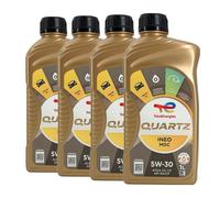TOTAL Quartz Ineo MDC SAE 5W-30 Olio Motore dexos2, MB 229.52, 3x1 Litro