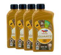 Total quartz Ineo Primo SAE 0W-30 Olio Motore PSA B712302, B712312, 4x1 Litro