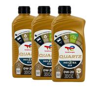 Total quartz Ineo Xtra EC6 SAE 0W-20 Olio Motore MB 229.72 Vcc RBS0-2AE, 3x1 Lt.