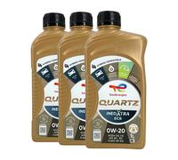 Total quartz Ineo Xtra EC6 SAE 0W-20 Olio Motore MB 229.72 Vcc RBS0-2AE, 3x1 Lt.