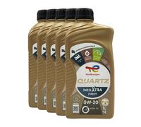Total quartz Ineo Xtra Primo SAE 0W-20 Olio Motore Opel OV0401547-A20, 5x1 Litro
