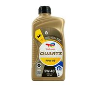 TOTAL Quartz Mopar FPW09 Olio Motore 5W-40 Semisintetico 3 x 1 L