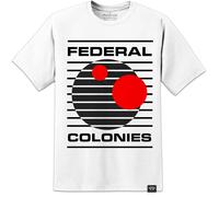 Total Rekall Film Retro T Shirt (S-3XL) Schwarzenegger Colonie Federali Richiamo