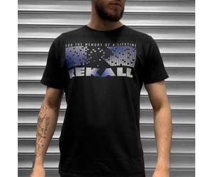 Total Rekall Retro Movie Logo T Shirt Original Classic Schwarzenegger Film