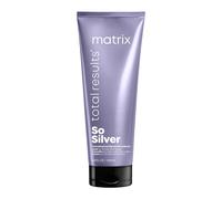 Total Results So Silver Maschera Anti-giallo per capelli biondi, grigi e platino 200 ml Tubetto Matrix