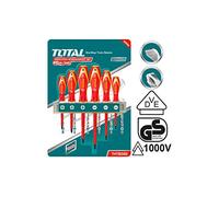 CACCIAVITI ELETTRICISTA ISOLATI KIT 6pz TAGLIO E CROCE TOTAL