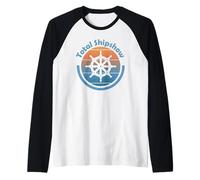 Total Ship Show - Elmo Vintage per Capitani di Vela Maglia con Maniche Raglan