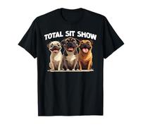 Total Sit Show Allenatore di cani animali obbedienza -- Maglietta