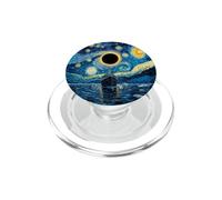 Total Solar Eclipse 08.12.2026 Crociera in Groenlandia Notte stellata PopSockets PopGrip per MagSafe