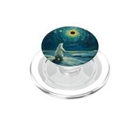 Total Solar Eclipse 08.12.2026 Groenlandia Orso polare Van Gogh PopSockets PopGrip per MagSafe