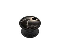 Total Solar Eclipse 08.12.2026 Orso polare della Groenlandia PopSockets PopGrip Adesivo