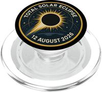 Total Solar Eclipse 12 Agosto 2026 Mission Patch PopSockets PopGrip per MagSafe