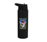 Total Solar Eclipse 2026 Islanda, Totality Chaser Science Stainless Steel Insulated Water Bottle