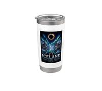 Total Solar Eclipse 2026 Islanda, Totality Chaser Uomini Donne Bicchiere termico in acciaio inox doppia parete
