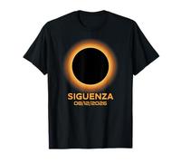 Total Solar Eclipse 2026 Siguenza Spagna Totalità Maglietta
