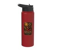 Total Solar Eclipse 2026 Spagna 12 agosto Amante dell'astronomia Stainless Steel Insulated Water Bottle