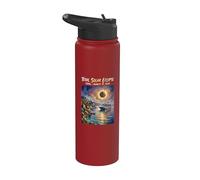 Total Solar Eclipse Cruise 2026 Spagna 12 agosto 2026 Stainless Steel Insulated Water Bottle