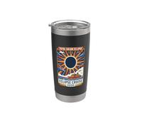 Total Solar Eclipse Cruise Adventure 2026 Totality Chaser Bicchiere termico in acciaio inox doppia parete