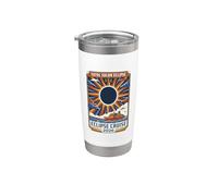 Total Solar Eclipse Cruise Adventure 2026 Totality Chaser Bicchiere termico in acciaio inox doppia parete