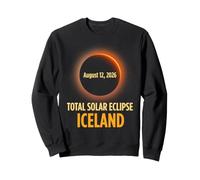 Total Solar Eclipse Iceland August 12 2026 Eclipse Chaser Felpa