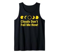 Total Solar Eclipse No Clouds - Top, T-Shirt e Accessori Canotta