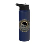 Total Solar Eclipse Totality Observer Nave da crociera nautica Stainless Steel Insulated Water Bottle