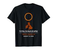 Total Solar Event Eclipse 2026 Il Percorso dei Fan di Totality Sky Maglietta
