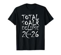 Total Solar Event Eclipse 2026 Il Sentiero del Cielo Totale Maglietta
