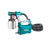 TOTAL - PISTOLA VERNICIATORE A SPRUZZO AEROGRAFO ELETTRICO 500W