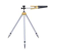 Total Station, morsetto per asta di centraggio, staffa di supporto per treppiede, altezza regolabile, treppiede da 80 a 124 cm, clip nera da 62 a 88 cm, clip nera dorata