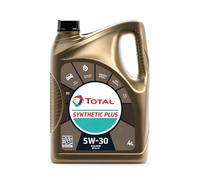 TOTAL Synthetic Plus 5W-30 - Olio Motore Sintetico Premium per Benzina e Diesel - Massima Protezione, Riduzione Usura, Alte Prestazioni - 4L