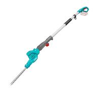 TOTAL Tagliasiepi telescopico a batteria, Batteria 20V a lunga durata, Leggero, comodo da usare Testa girevole e barra estensibile, Taglio preciso Lame da 460 mm, Grande portata 2,4 m