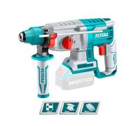 Total Tools - Martello combinato a batteria 20 V | Motore Brushless senza spazzole | Luce LED | 3 punte SDS Plus e scalpello | Capacità di foratura 26 mm | Forza d'impatto 2J | Non include batteria o
