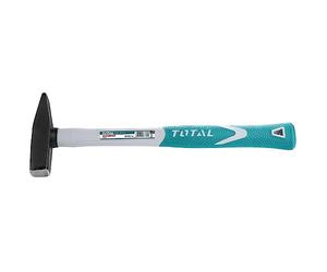 Total Tools - Martello per Meccanico | 1500 g | Ideale per Lavori di Meccanica | Colpire Pezzi di Metallo o Lamiere | Testa in Acciaio al Carbonio | Manico Bimateriale